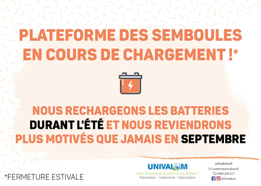 PANNEAU FERMETURE ESTIVALE SEMBOULES